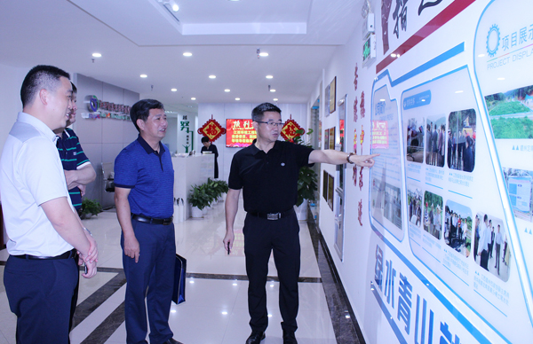 江西環境工程職業學院領導蒞臨我司開展“產學研”合作交流